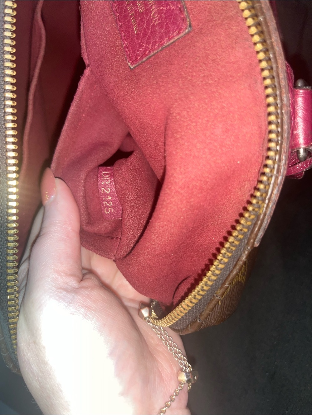 Authentic Louis Vuitton Retiro NM Monogram Canvas And Aurore Leather Trim - Picture 13 of 16